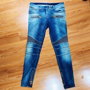 AUTHENTIC BALMAIN BIKER JEANS